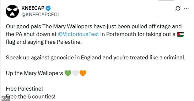 The Mary Wallopers Controversy at Victorious Festival Sparks Debate Over Free Speech and Festival Policies