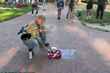 Veteran's Flag Burn Sparks Legal Firestorm Over Trump's New Executive Order